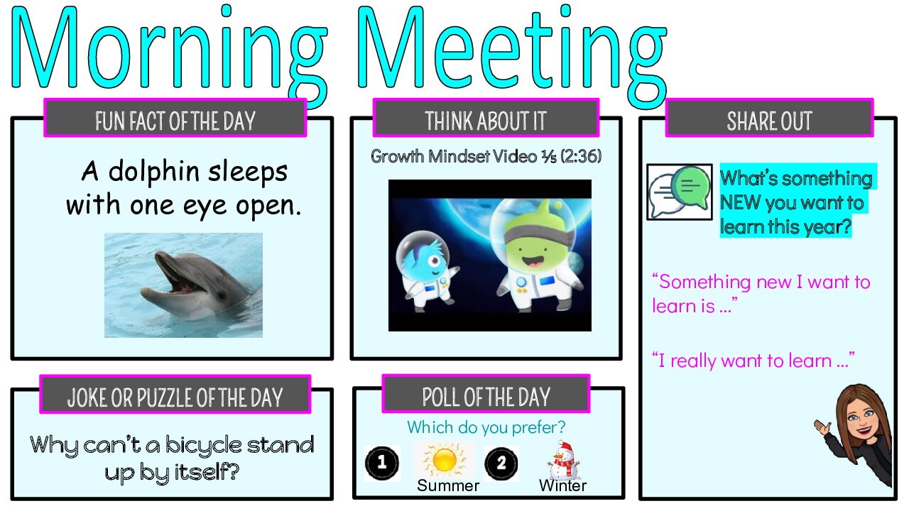 1 Morning Meeting Slides