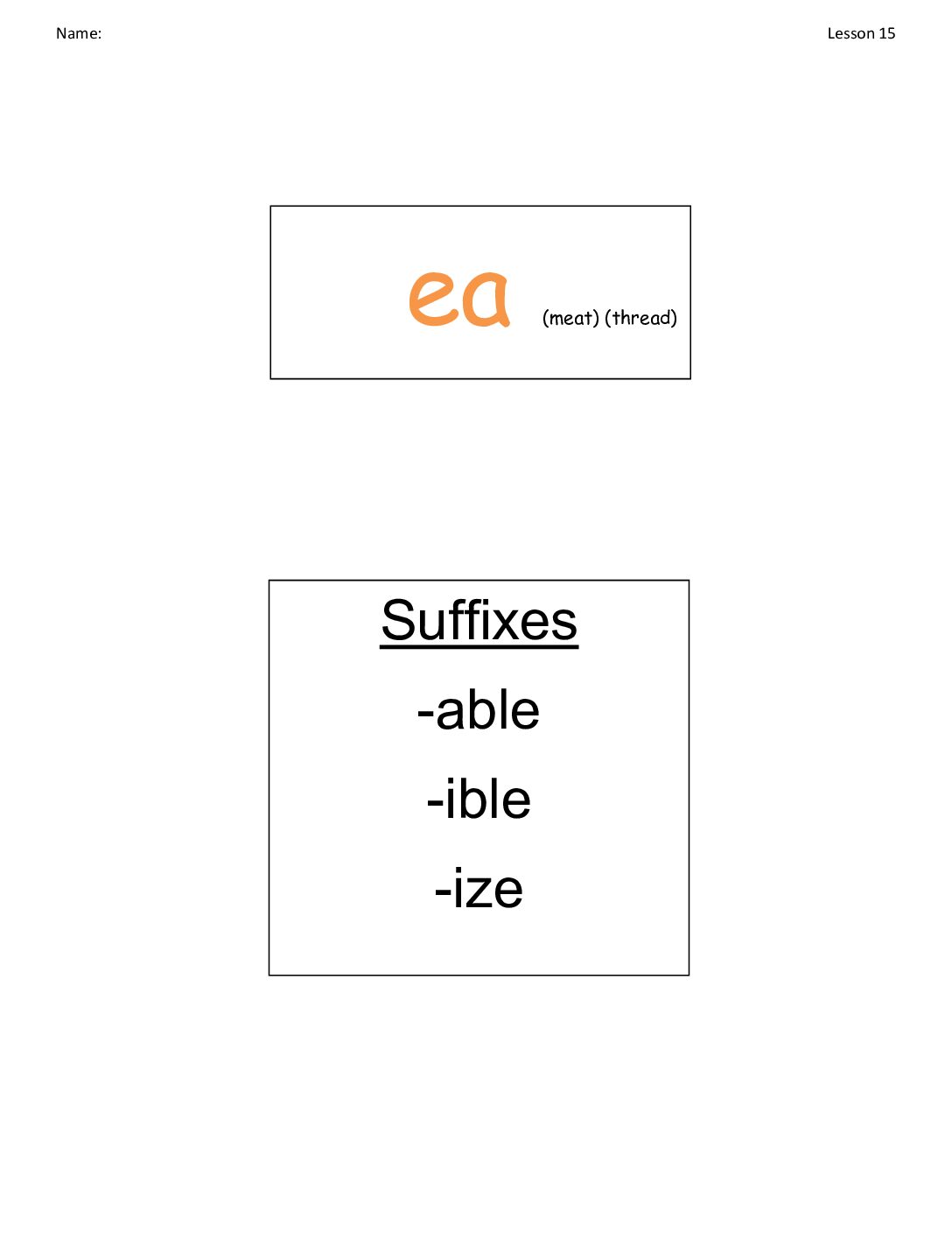 15 Ea