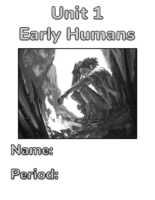 2022 Unit 1 Early Humans (Hard Copy)