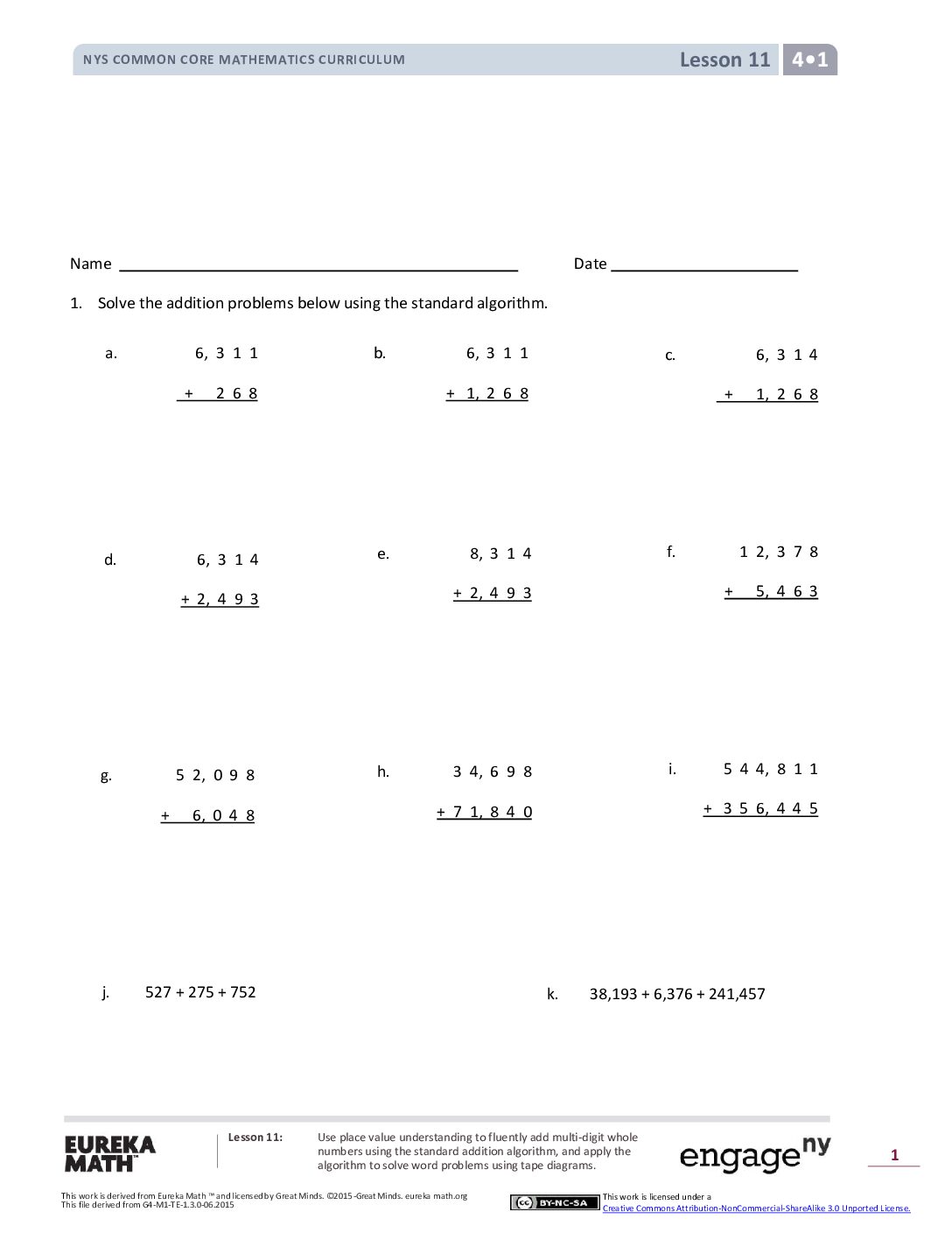 4th math module 1 L11 Scaffolds