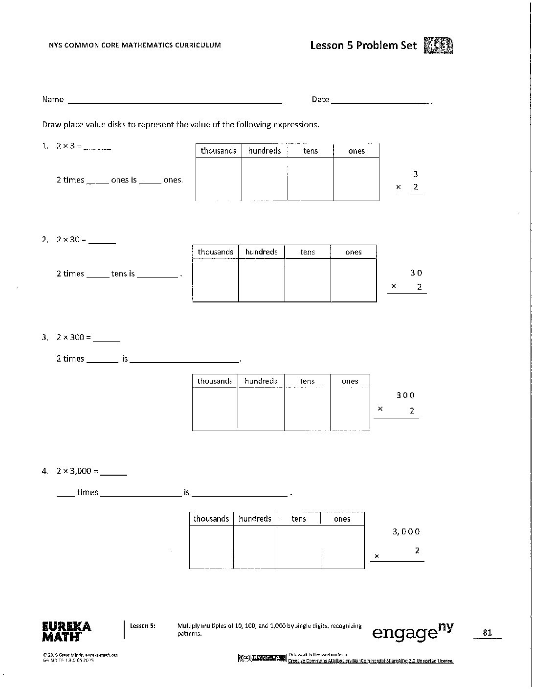 4th math module 3 lesson 5 and 6