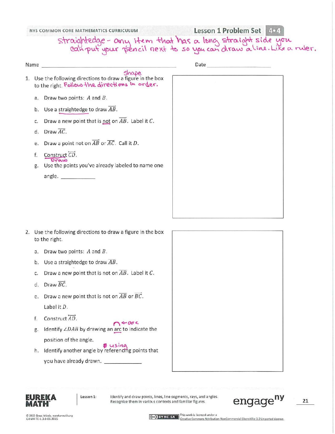 4th math module 4 lesons 1 to 5