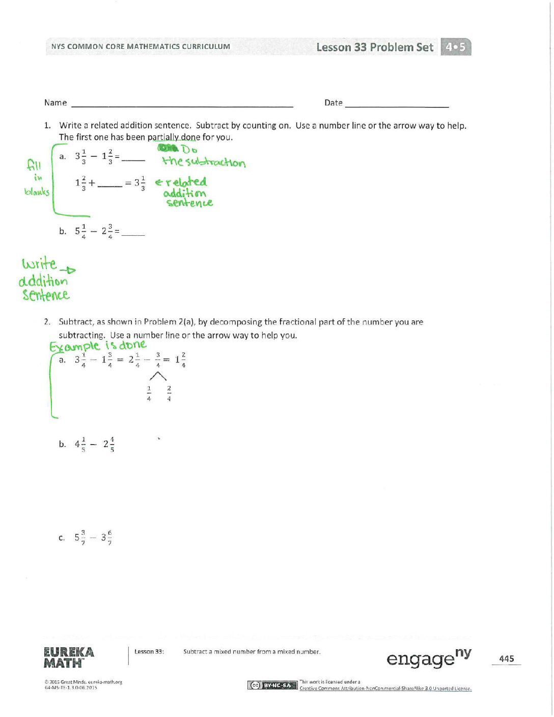 4th math module 5 lessons 33 to 37
