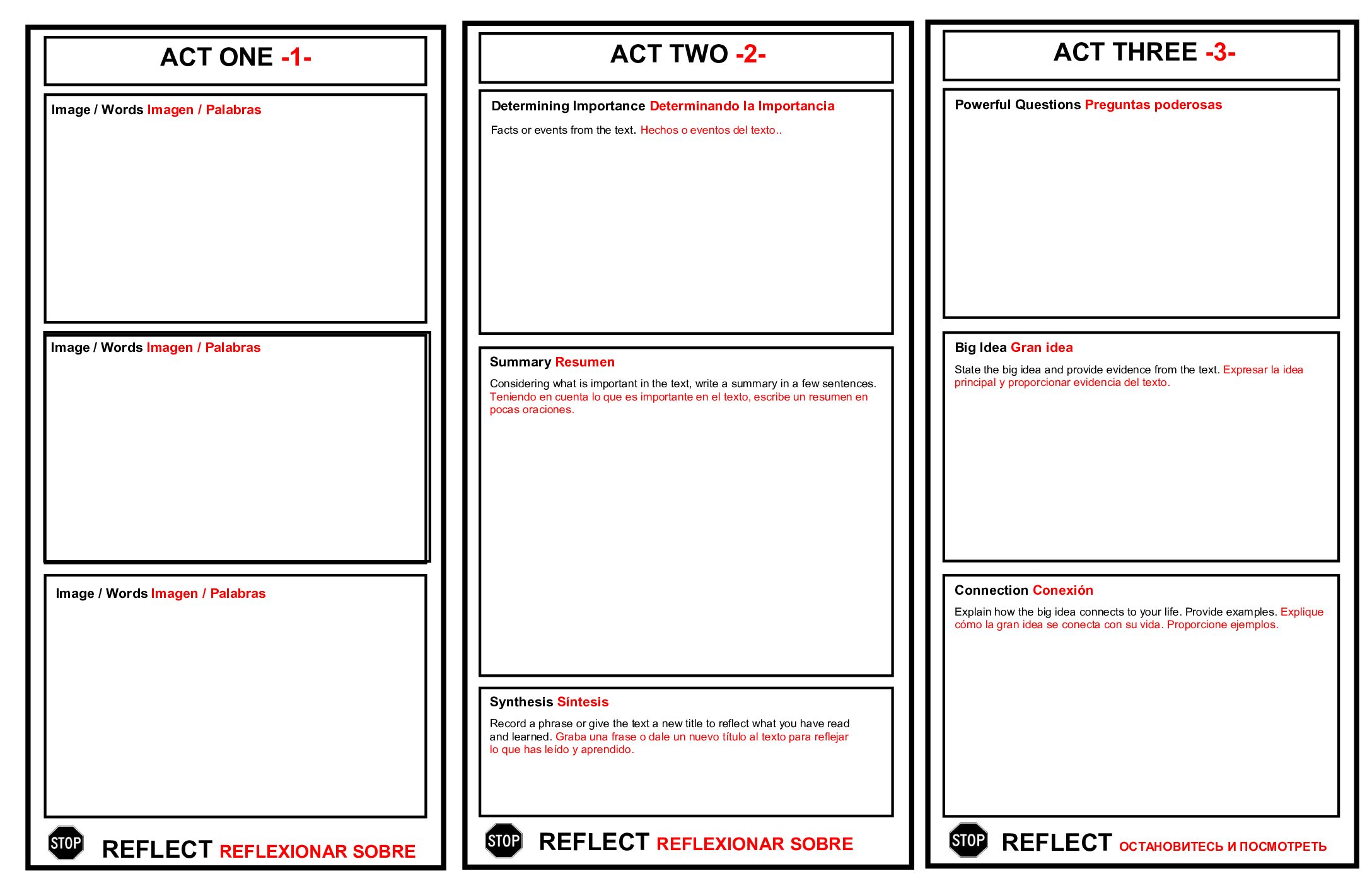 Act Student Brochure Spanısh