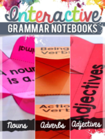 Begınners Nouns Verb Sand Adjectives Interactive Grammar Note Book Free Bie