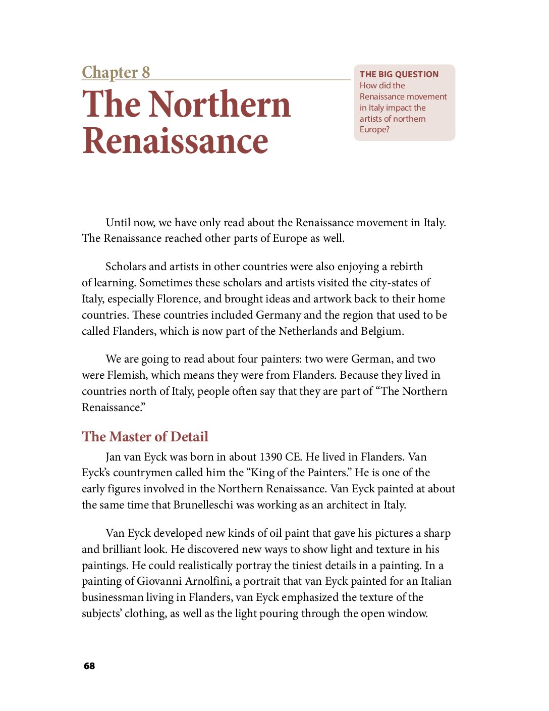 Ch8 The Northern Renaissance