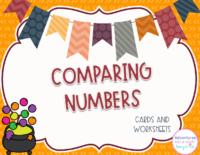 Comparing Numbers Fall Freebie