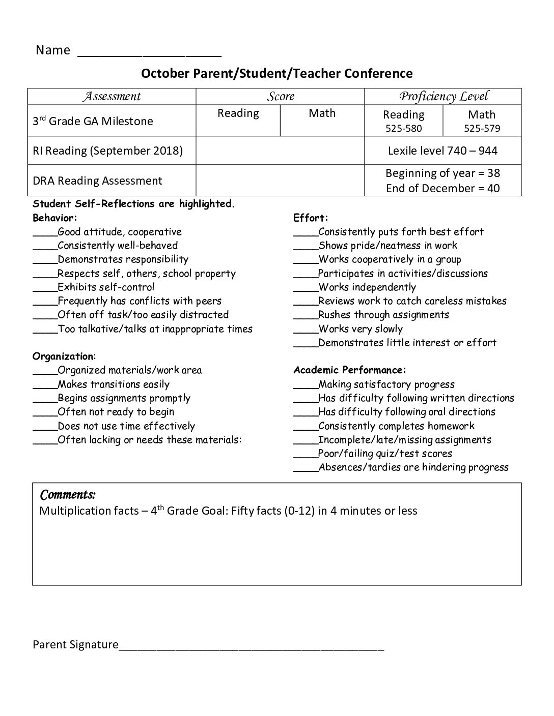 Conference Form