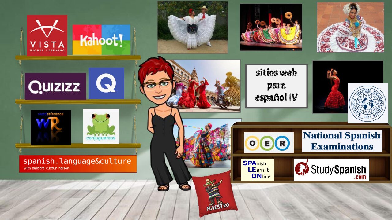 Copy To Share Fb Of Bitmoji Spanish Classroom
