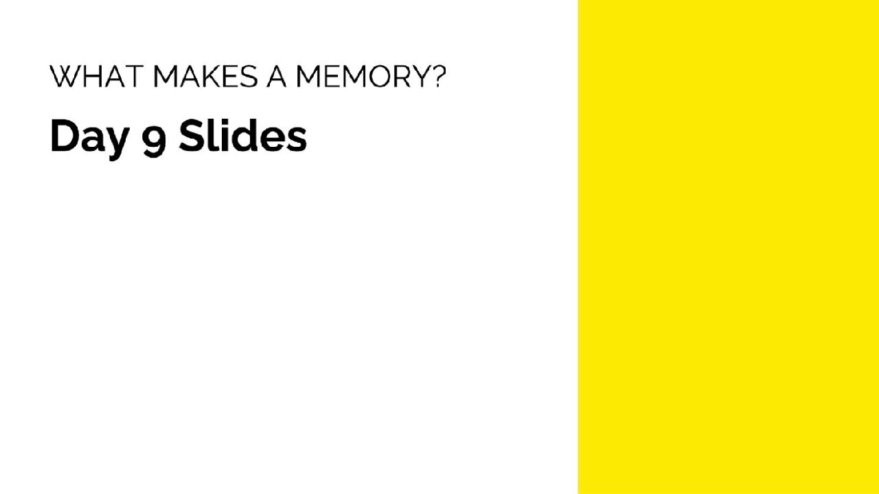Ela 01 Day 9 Slides