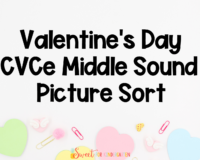 Free Valentines Day Cvce Picture Sort 1