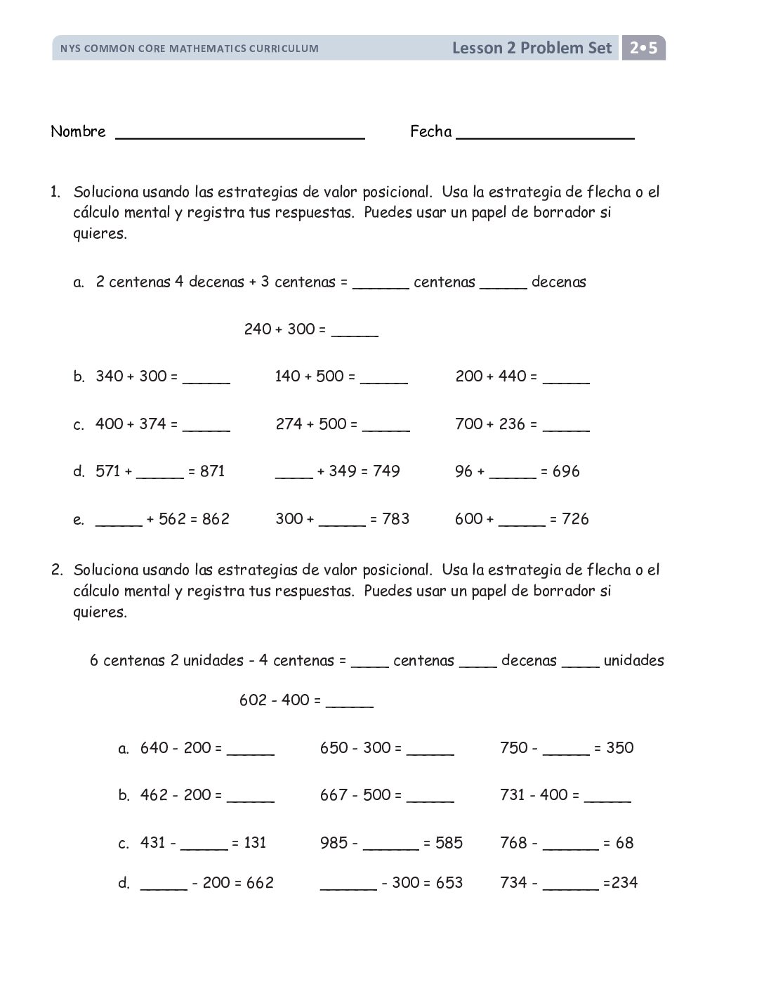 G2 M5 A Lesson 2 Spn (5Pg)