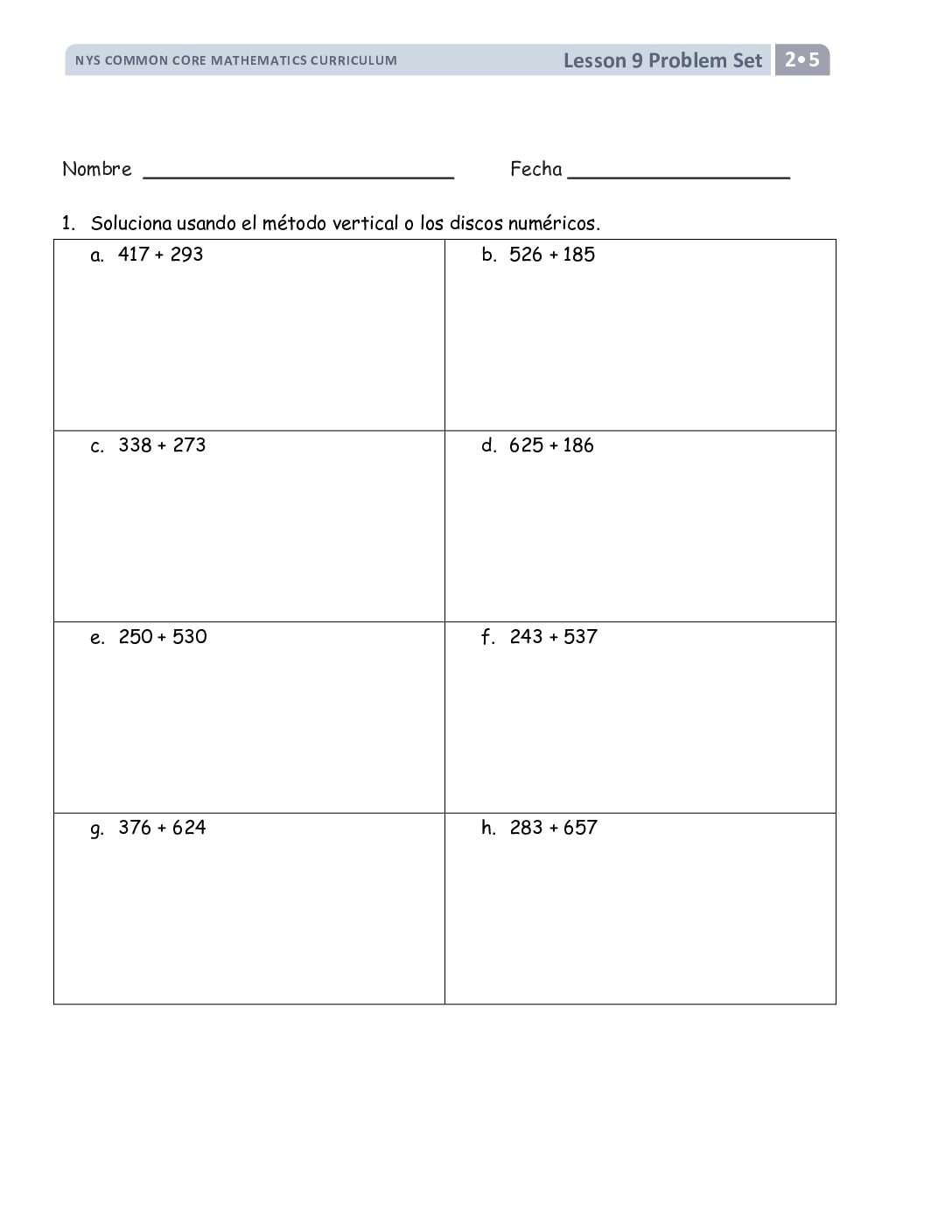 G2 M5 B Lesson 9 Spn (5Pg)