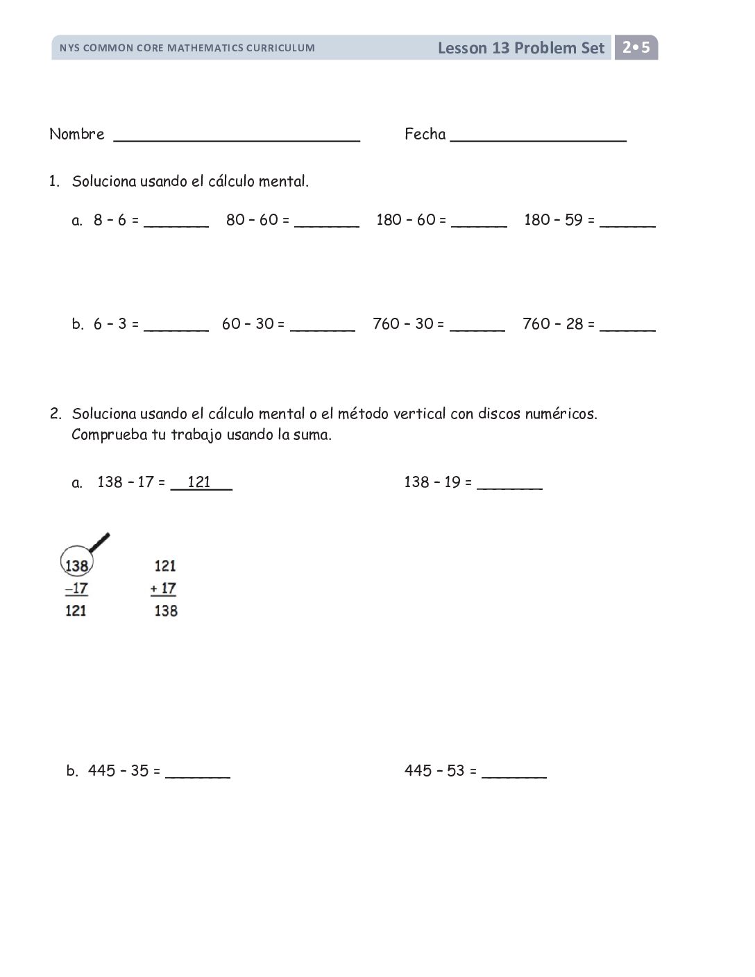 G2 M5 C Lesson 13 Spn (5Pg)