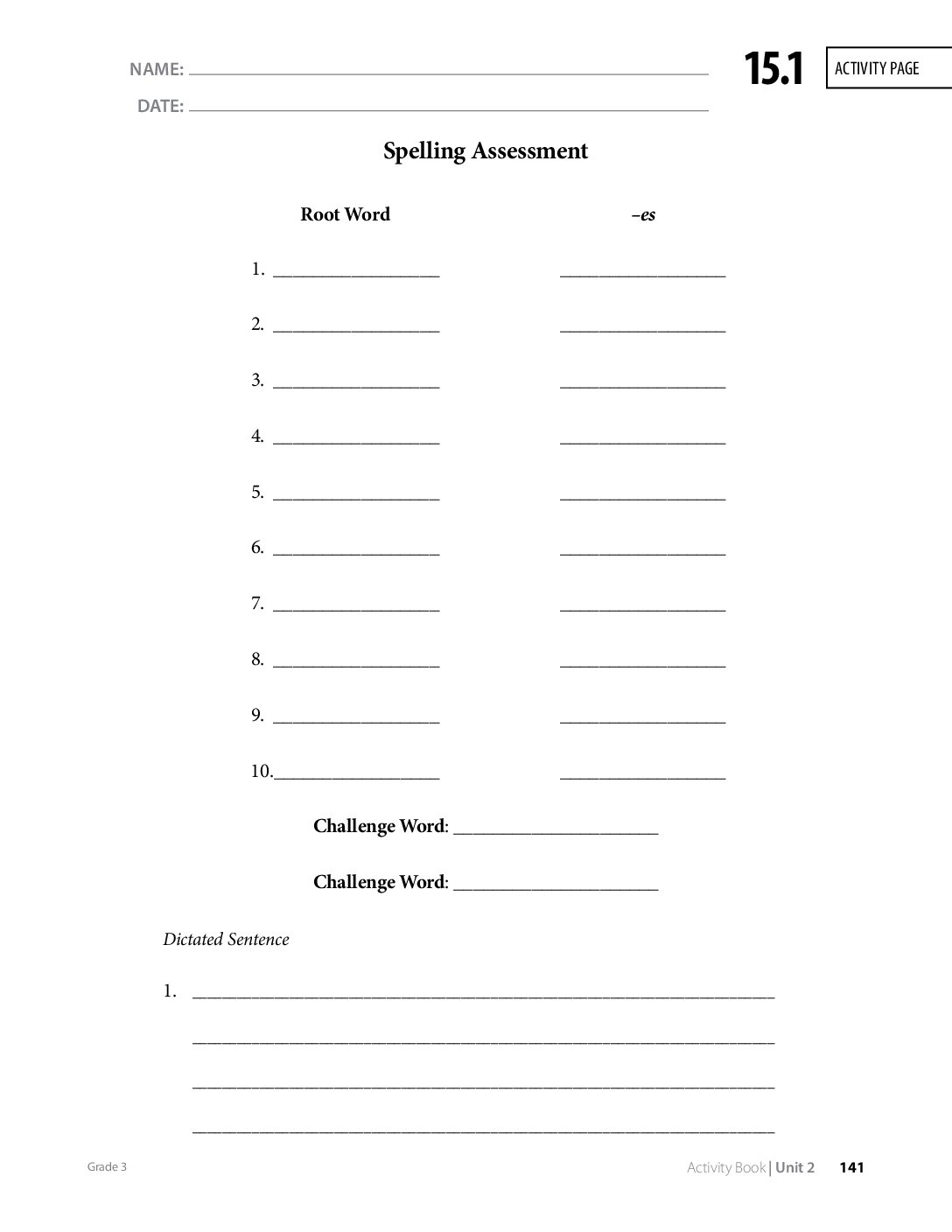 G3 U2 Ab Ap 15.1 Page141