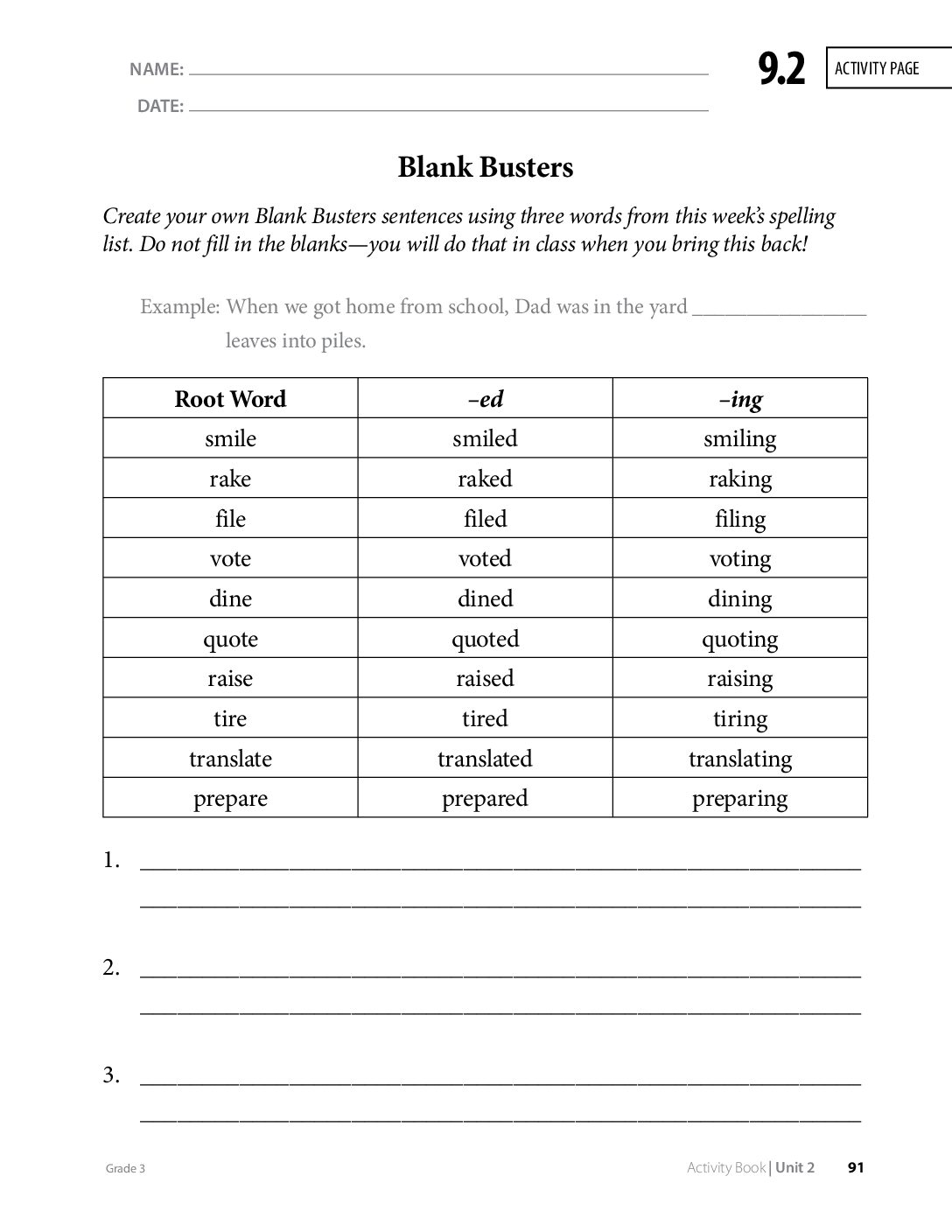 G3 U2 Ab Ap 9.2 Page91