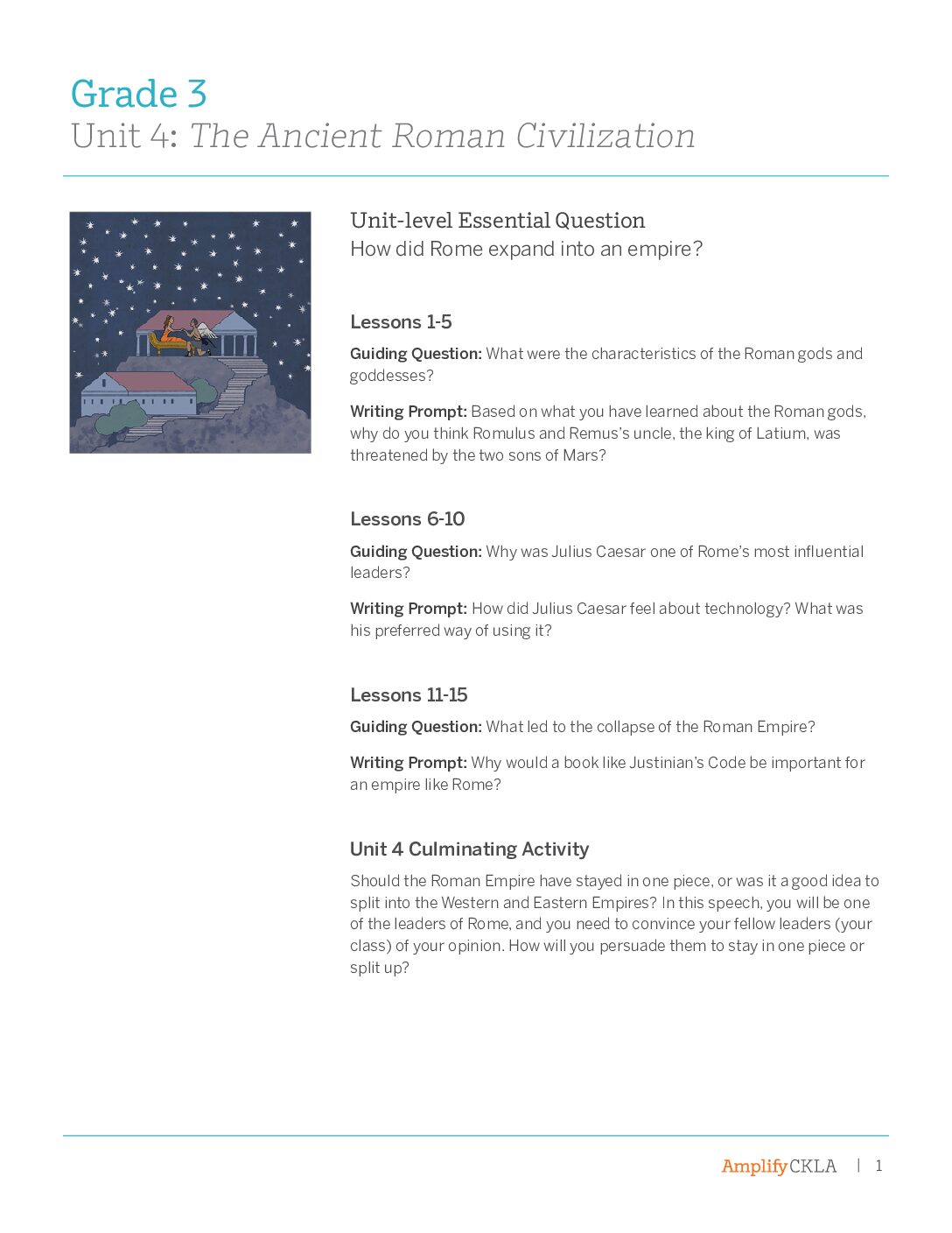 G3 U4 Essential Questions