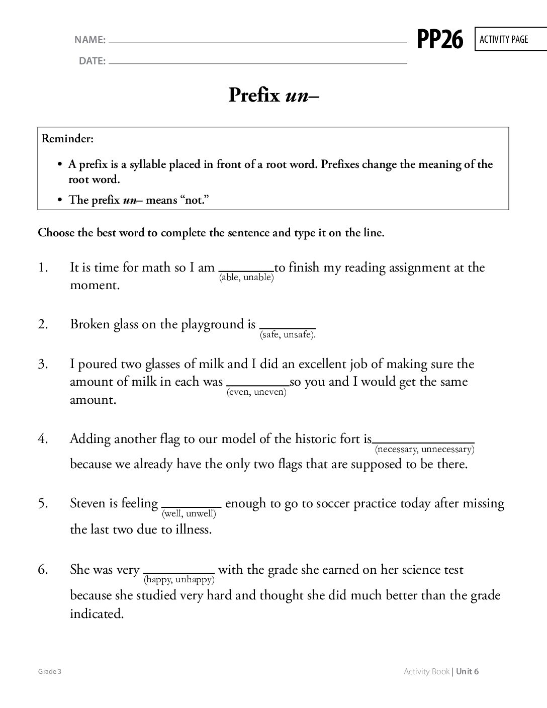 G3 U6 Ab Ap Pp26 Page153 154