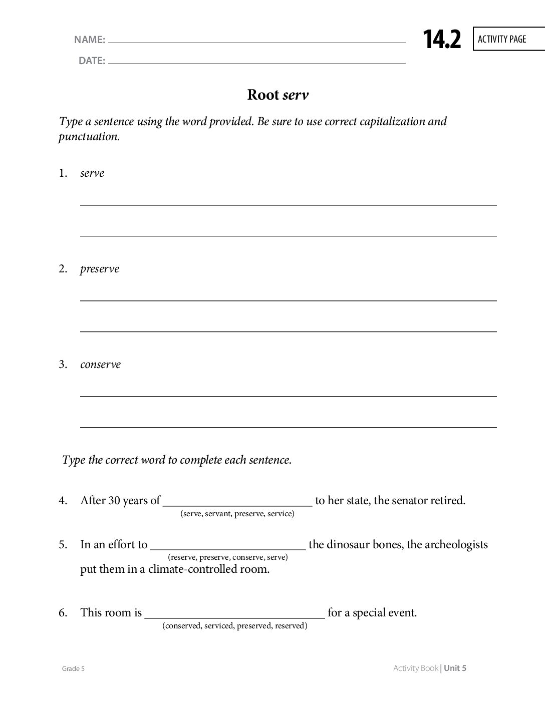 G5 U5 Ab Ap 14.2 Page139