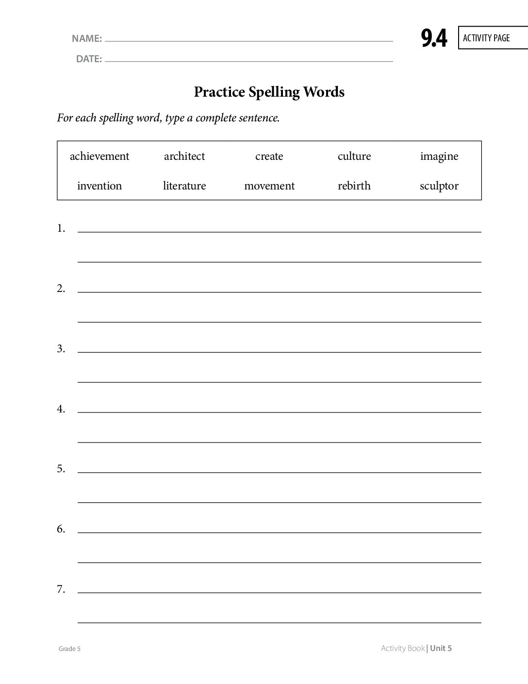 G5 U5 Ab Ap 9.4 Page89