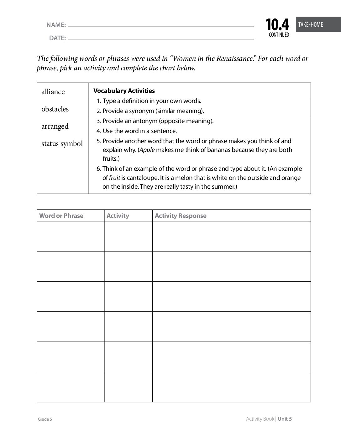 G5 U5 Ab Th 10.4 Page105