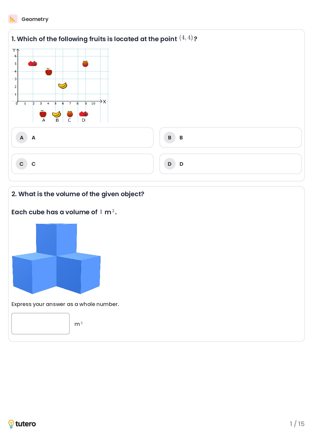Geometry Standard Worksheet 1 (1)