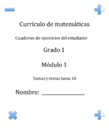 Gr 1 Math Cc Module 1 Curriculum Spn Part 1Trr New