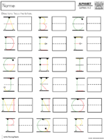 Guided Phonics + Beyond Handwriting a-z one page