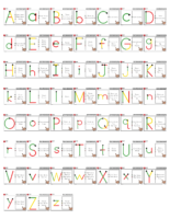 Guided Phonics + Beyond Paths of Motion All in One Sheet PORTRAIT