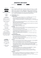 Hr Resume