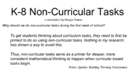 K 8 Non Curricular Tasks To Start Off The Year!