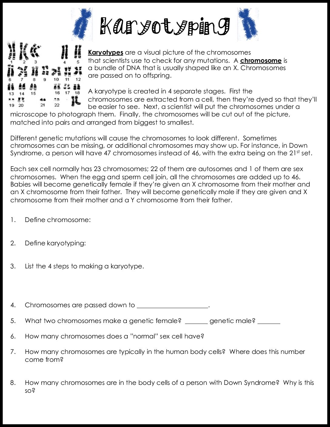 Karyotyping