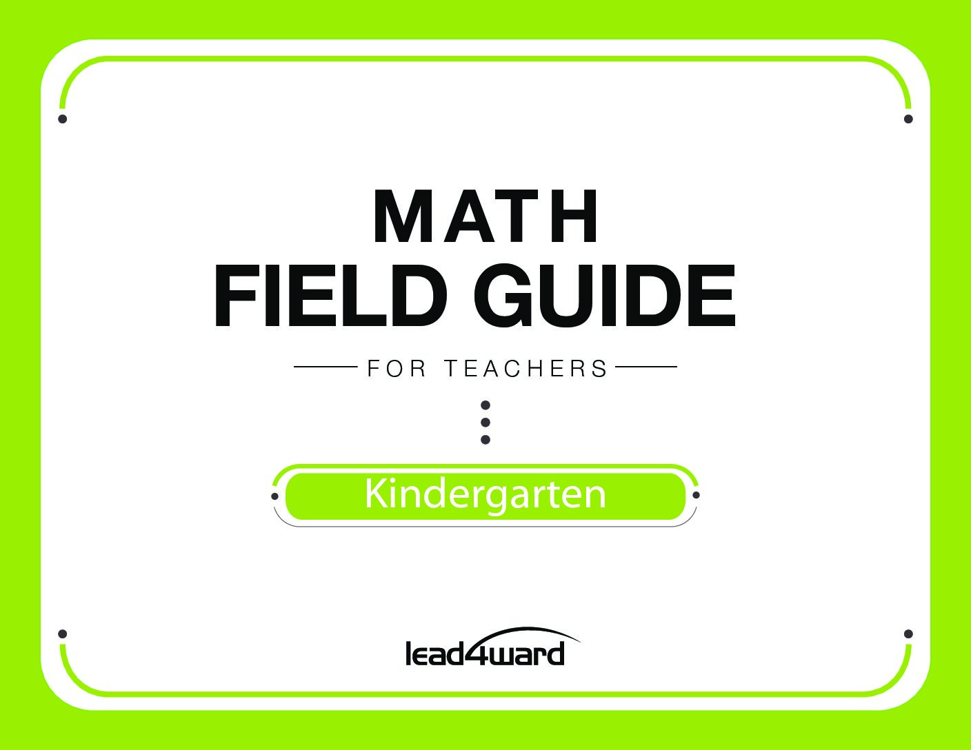 Kindergarten Math