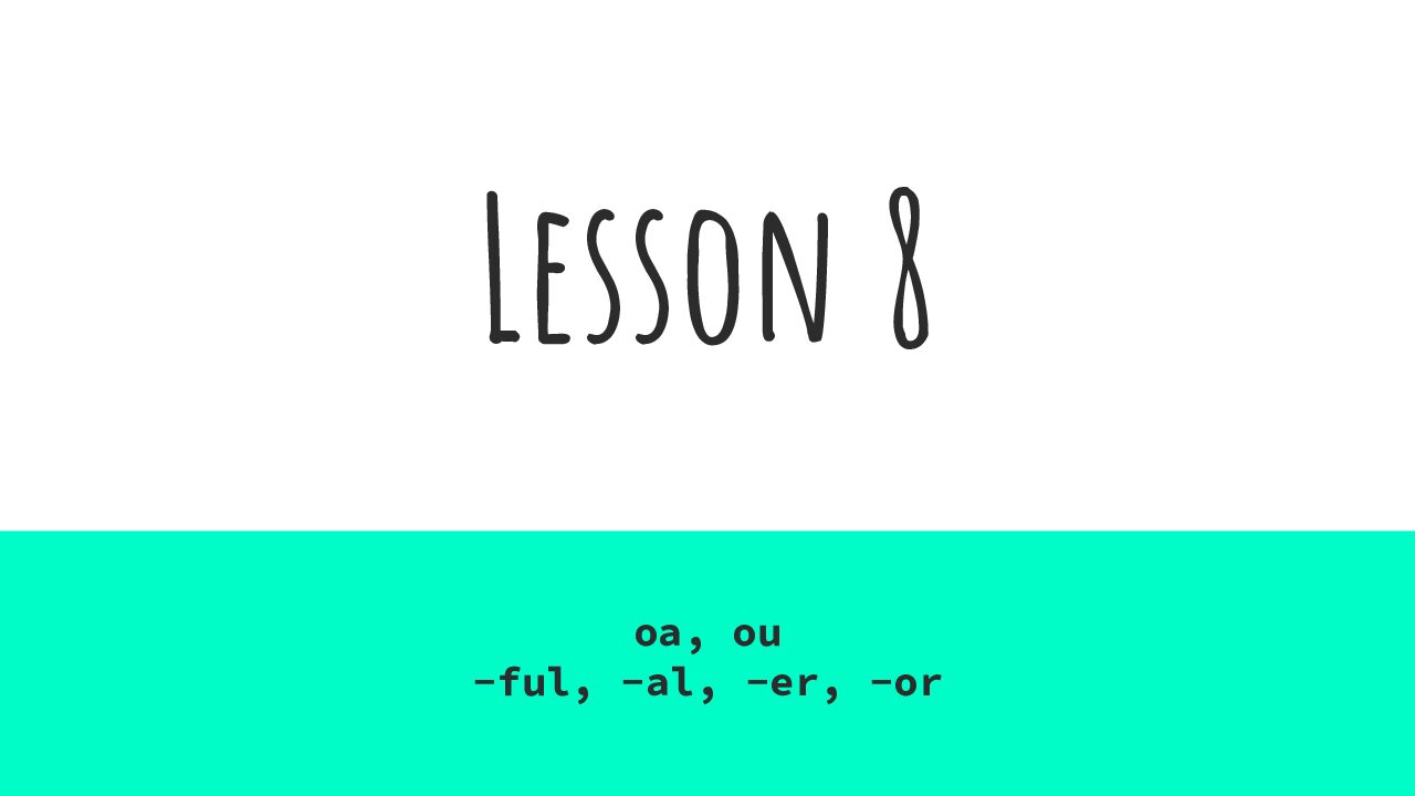Lesson 8