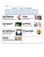 Lesson 9 Vocab Unit 6