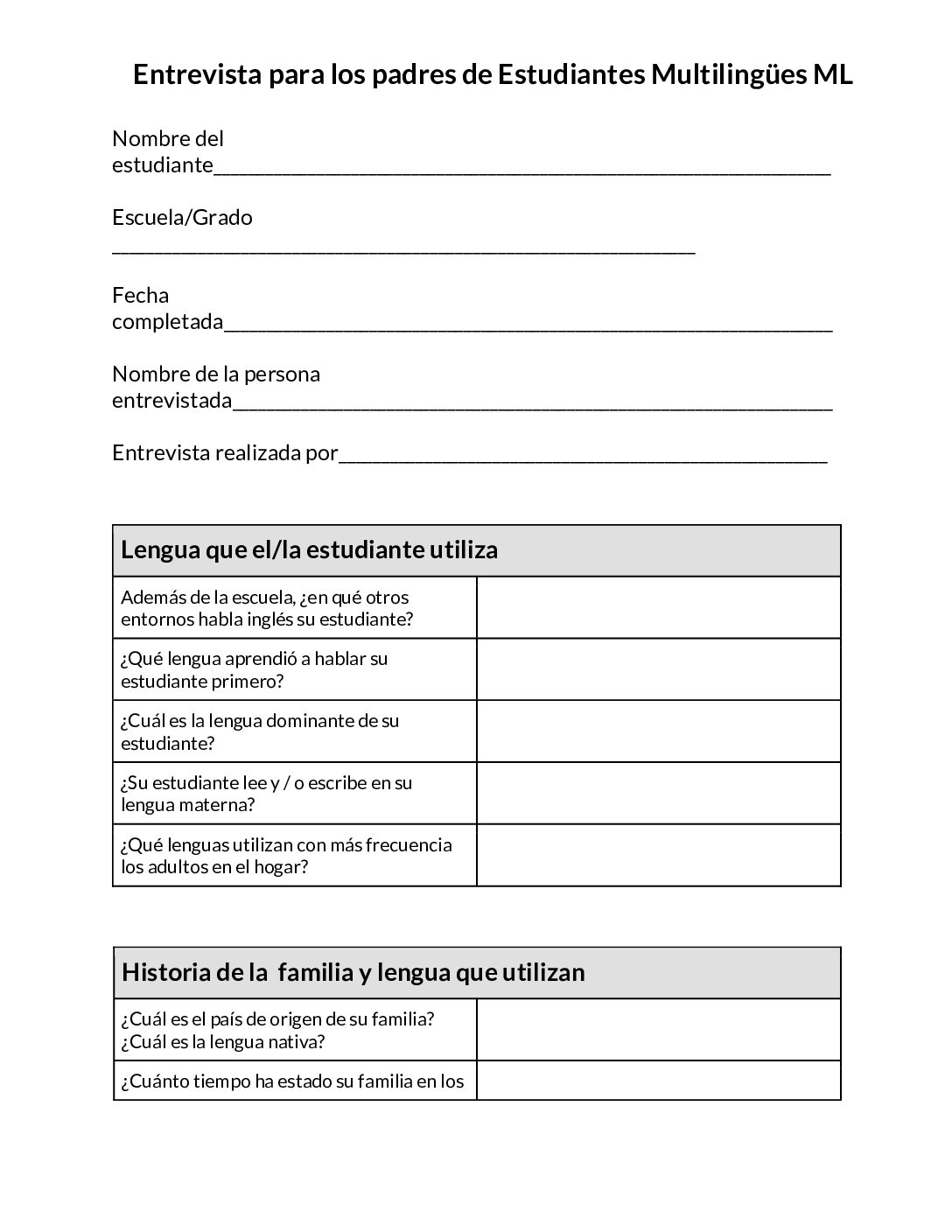 Lps Wıda Ml Parent Interview Spa