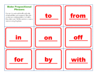 Make Prepositional Phrases