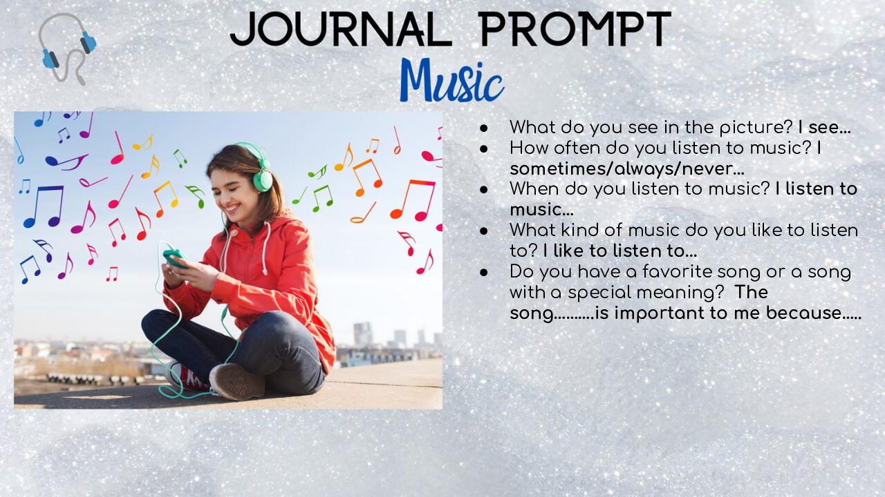 Music-Ell Journal Prompts