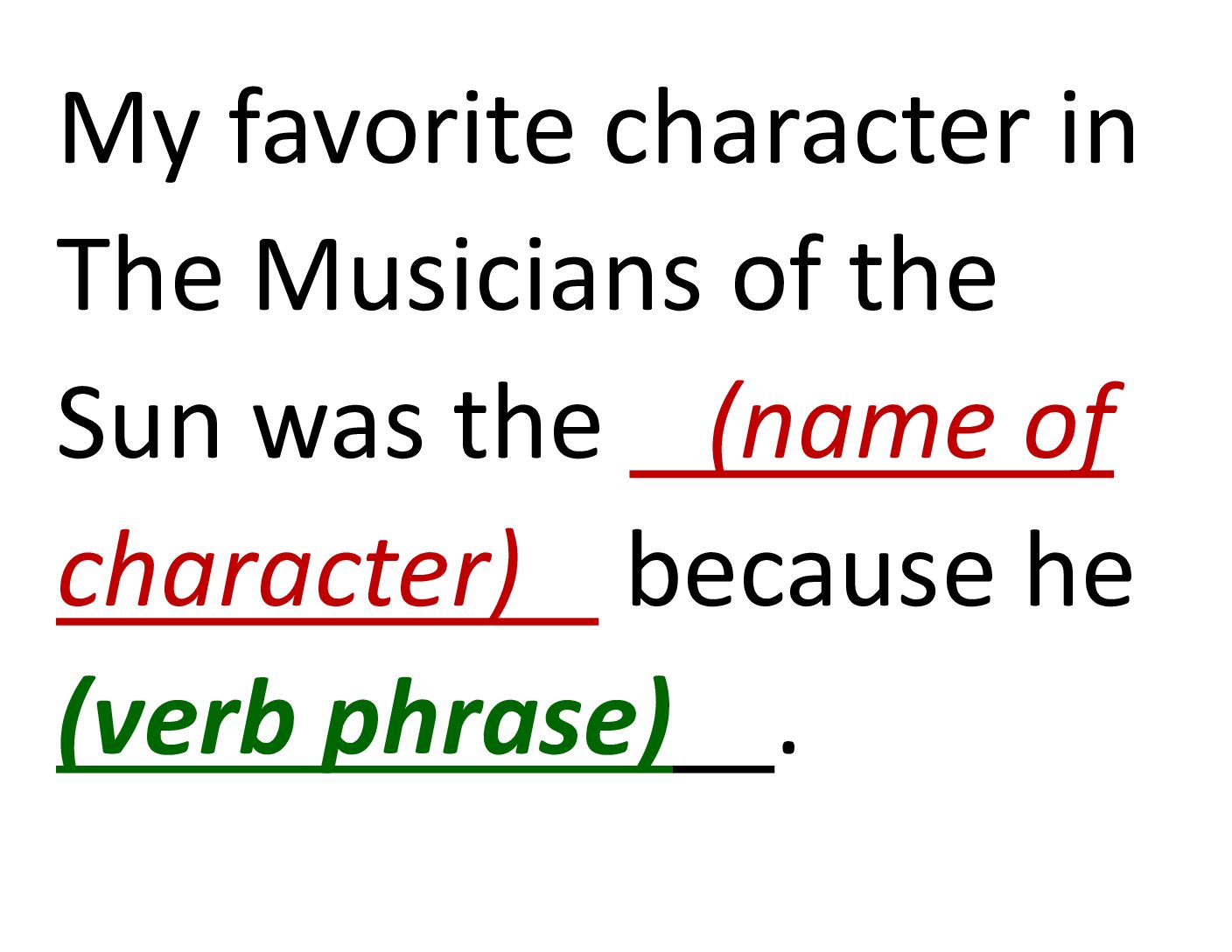 Musicians of the Sun