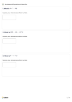 Number and Operations in Base Ten Standard Worksheet 1