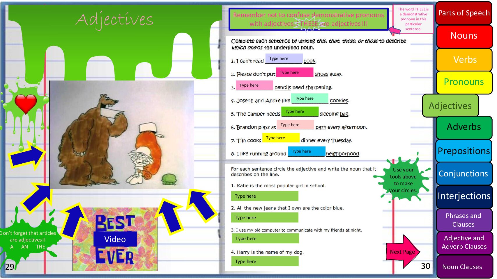Part 2 Adjectives Noun Clauses