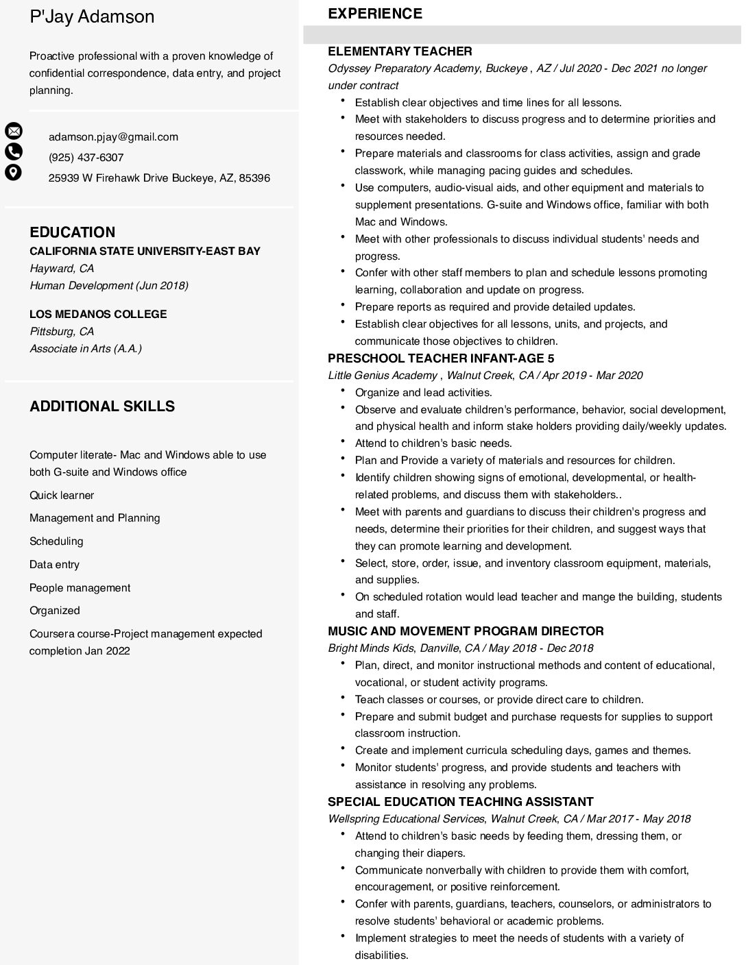 Pjay Adamson Resume-2