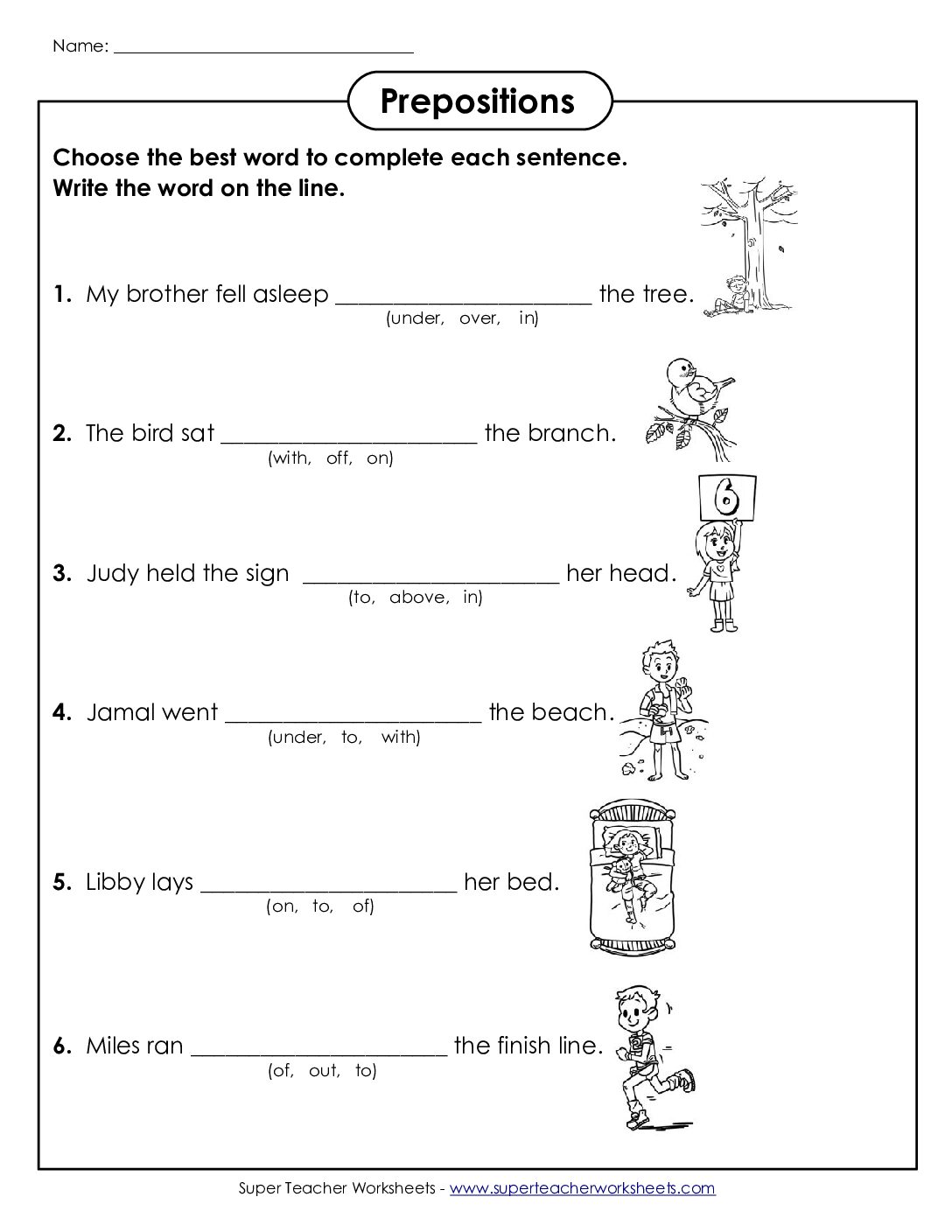 Prepositions Basic Wbztw