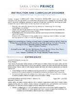 Prince Resume Icd 7-23