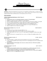 Pv Resume