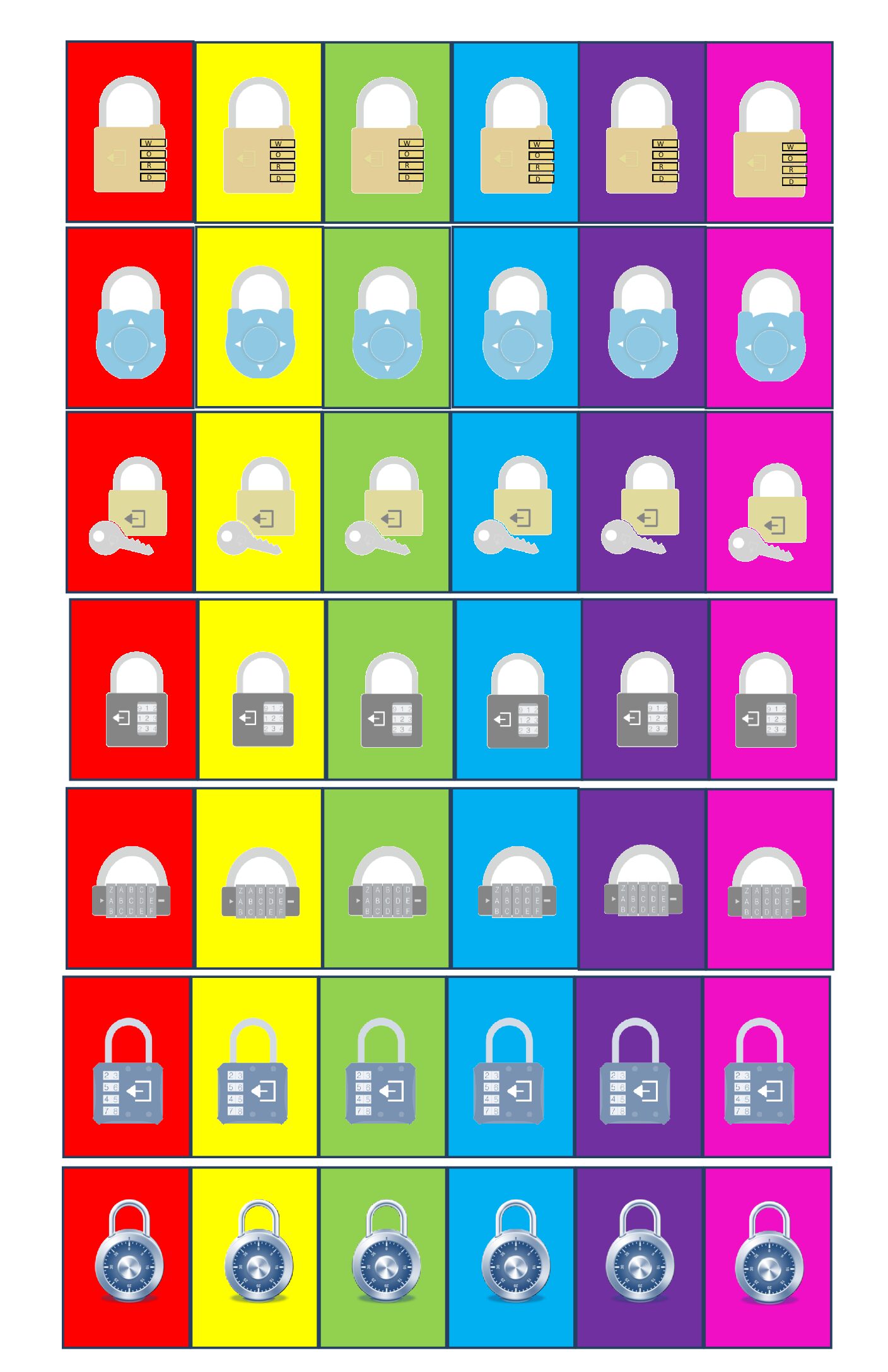 Rainbow Locks