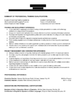 Resume Ashley Palmer 2022 – Training Specialist