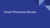 Rewards Phoneme Review In Order