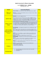 Skill 10 2 Syllable Open Week 1