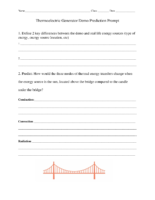 Thermoelectric Generator Demo Prediction Prompt